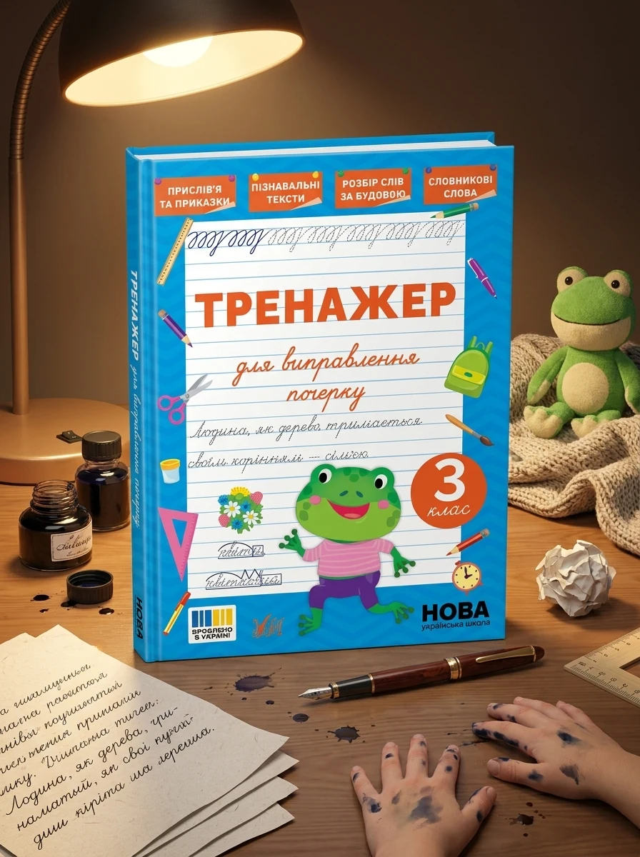 Тренажер для виправлення почерку. 3 клас — Вивчення мов