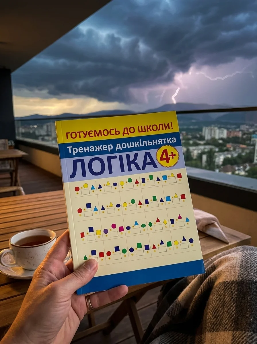 Тренажер дошкільнятка. Логіка. Від 4 років — Розвивальні книги