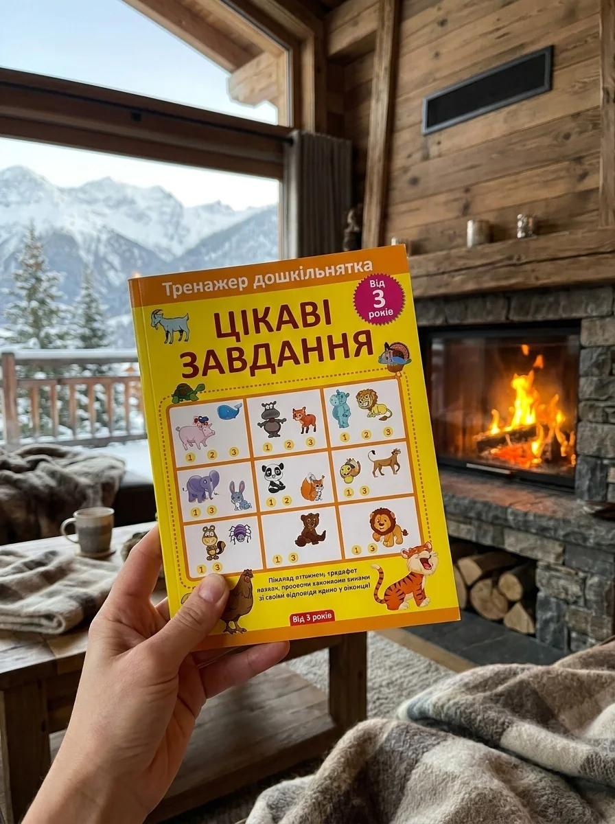 Тренажер дошкільнятка. Цікаві завдання. Від 3 років — Розвивальні книги