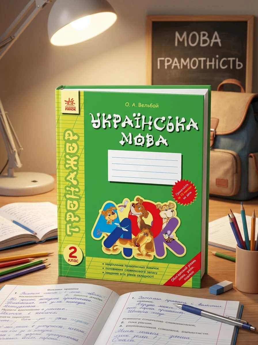 Тренажер. Українська мова. 2 клас — Вивчення мов