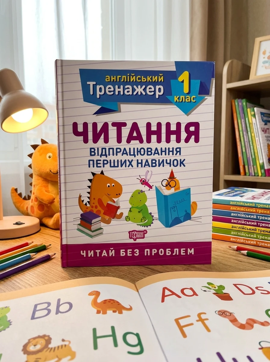 Тренажер з англійської мови. Читання. 1 клас — Вивчення мов