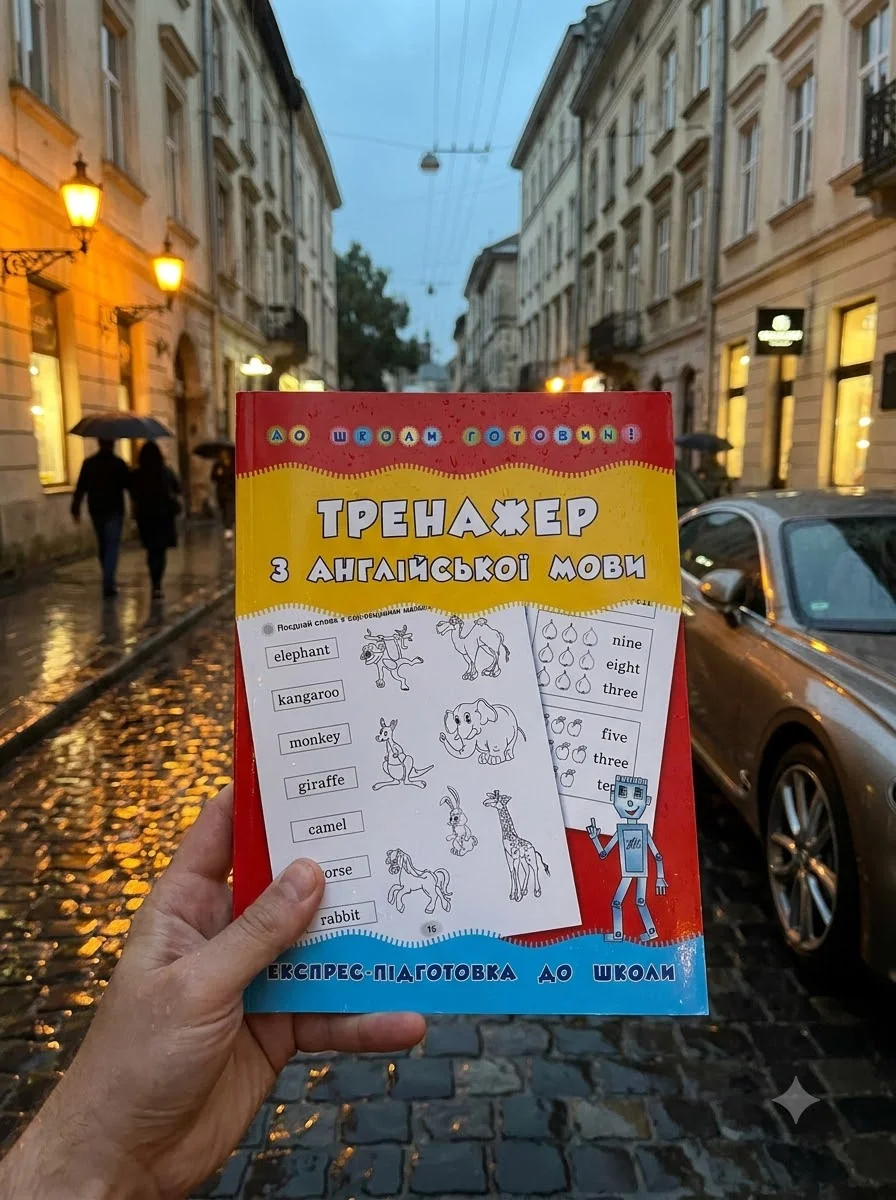 Тренажер з англійської мови. Експрес-підготовка до школи — Підготовка до школи