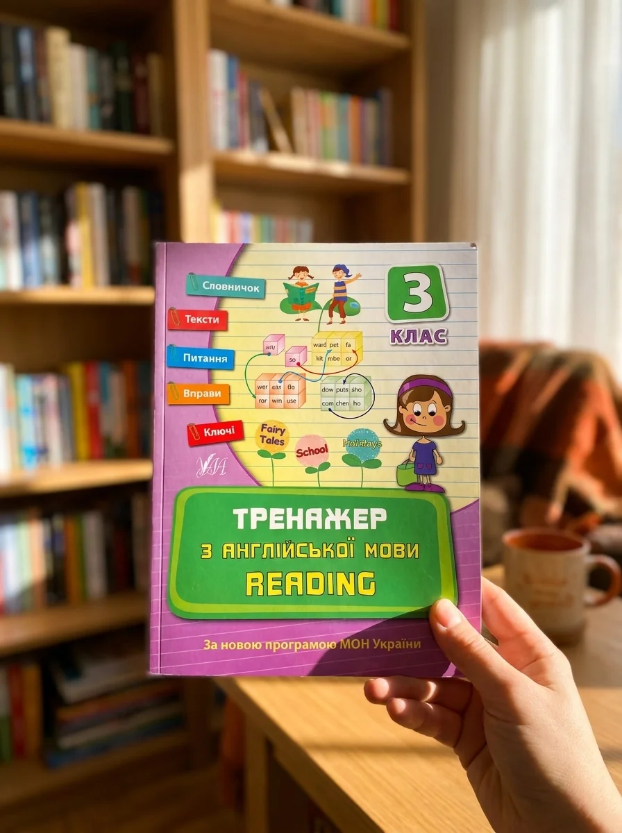 Тренажер з англійської мови. Reading. 3 клас — Підготовка до школи