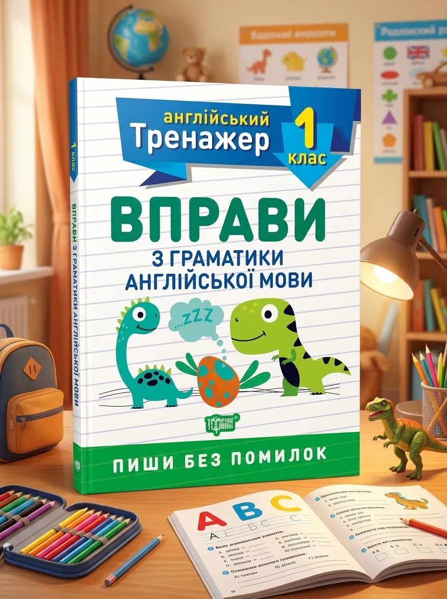 Тренажер з англійської мови. Вправи з граматики англійської мови. 1 клас — Вивчення мов