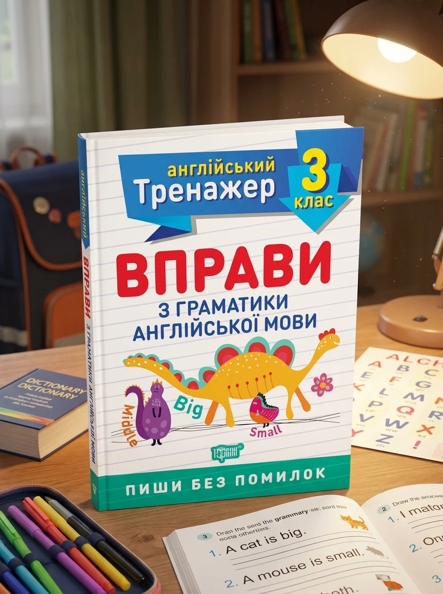 Тренажер з англійської мови. Вправи з граматики англійської мови. 3 клас — Вивчення мов