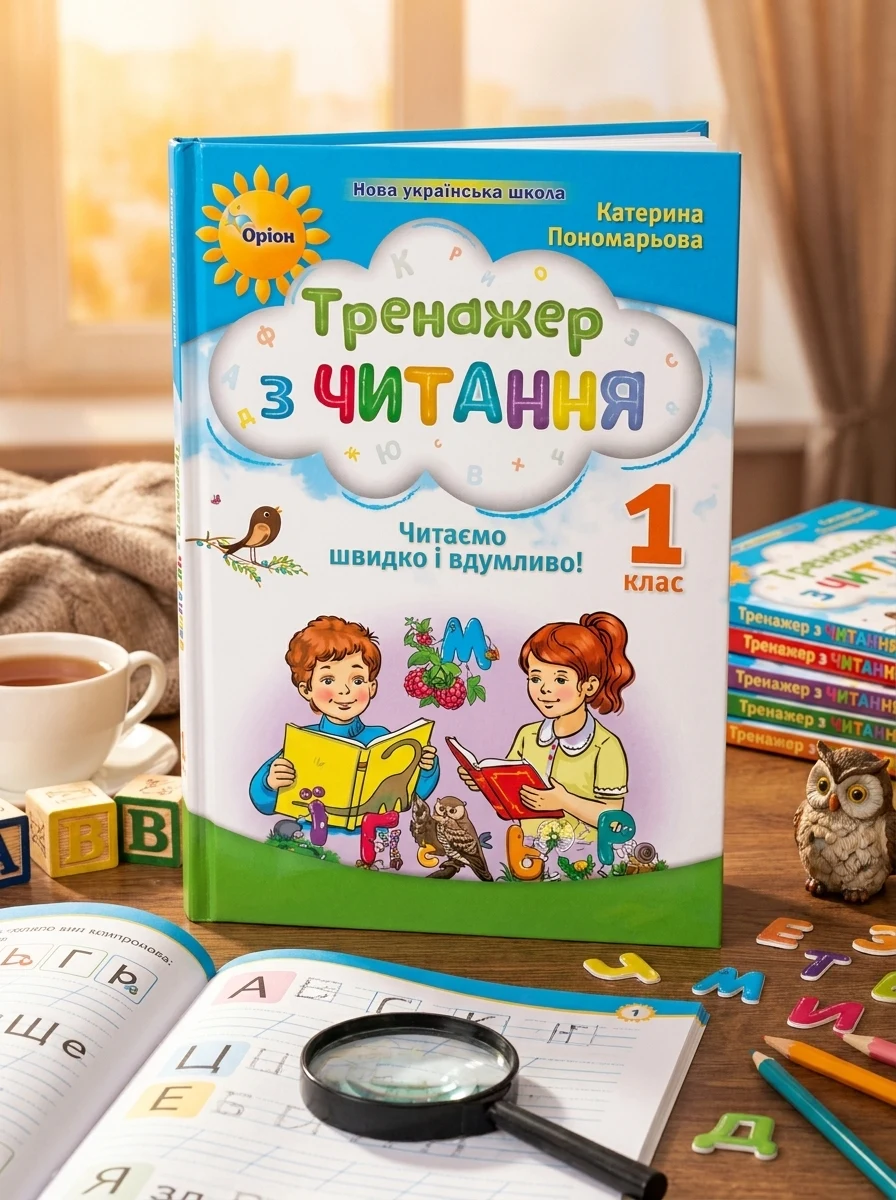Тренажер з читання 1 клас. Читаємо швидко і вдумливо — Вивчення мов