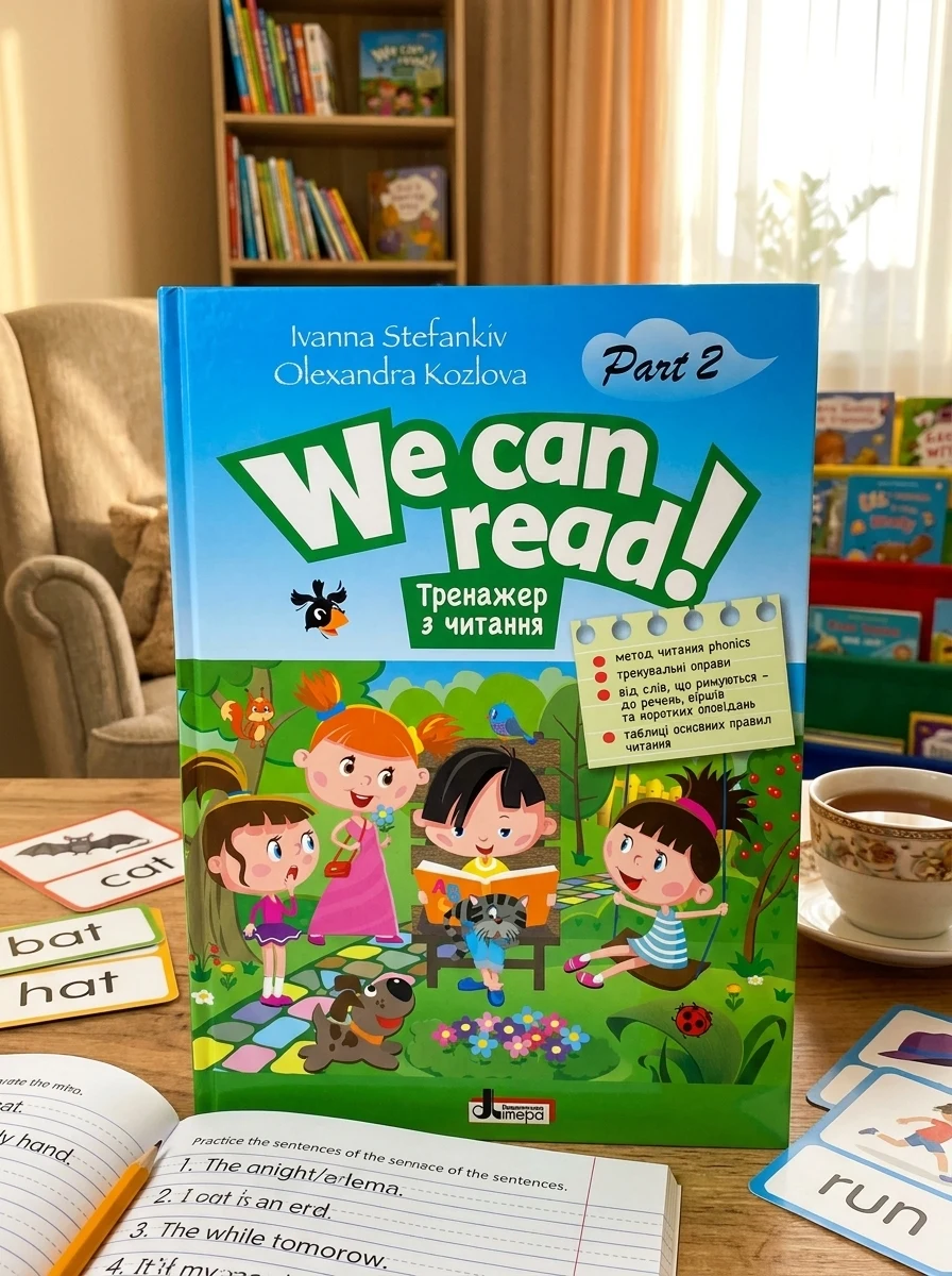 Тренажер з читання. We can read! Частина 2 — Вивчення мов