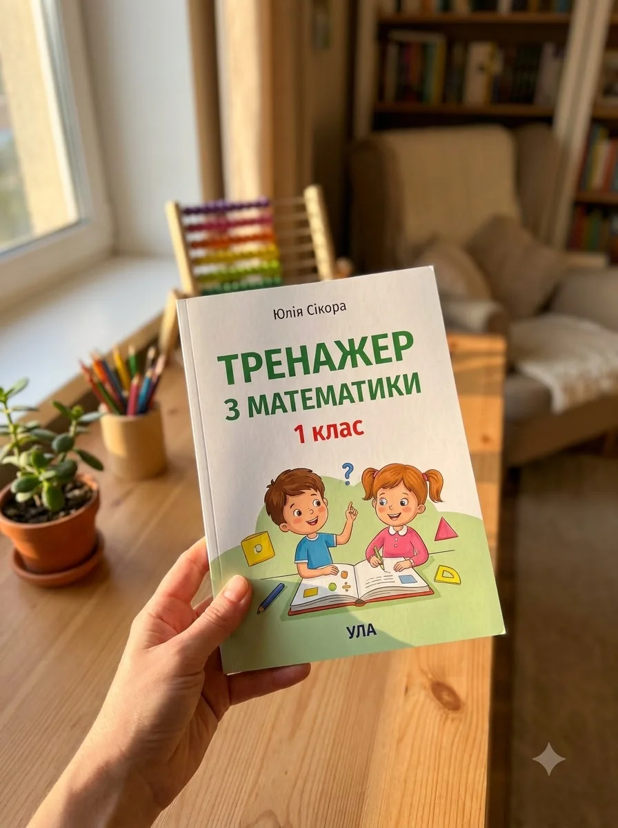 Тренажер з математики. 1 клас (НУШ) | купити книгу онлайн