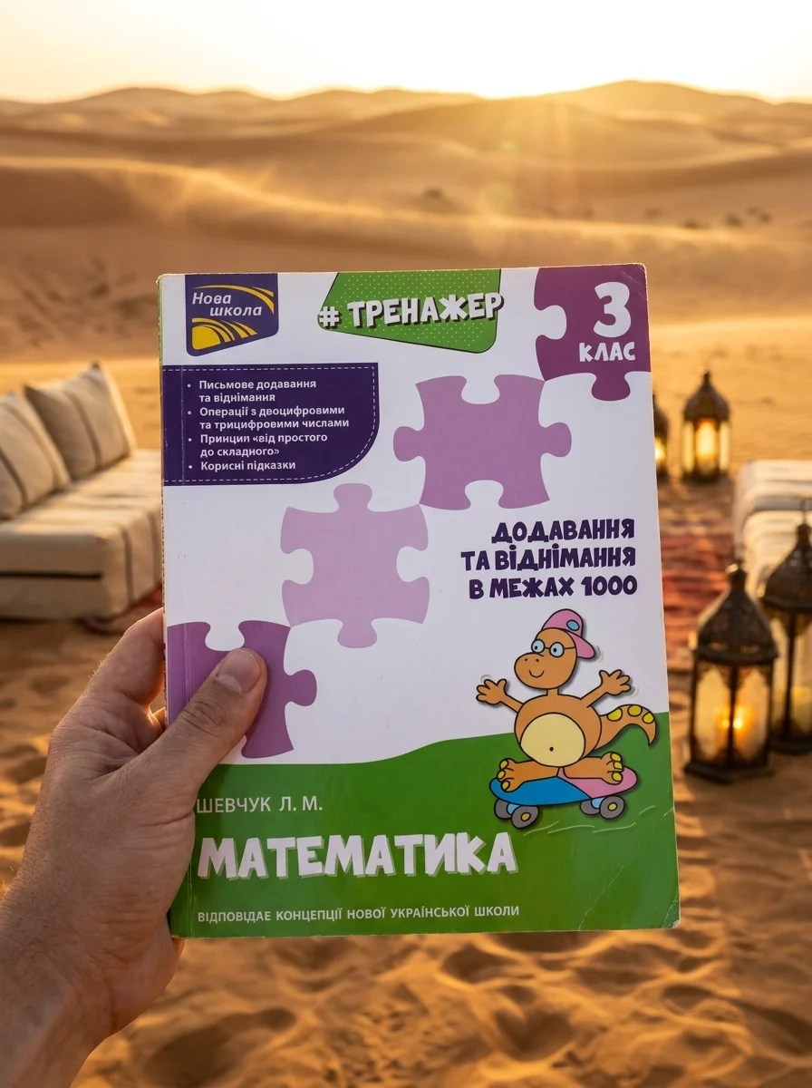 Тренажер з математики. Додавання та віднімання в межах 1000. 3 клас — Дитяча література