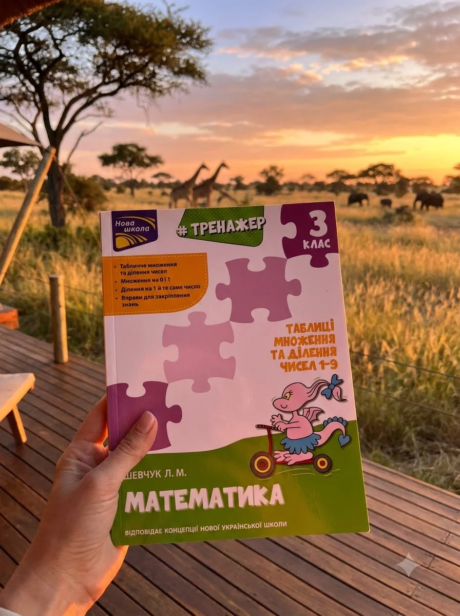 Тренажер з математики. Таблиці множення та ділення чисел 1–9. 3 клас — Дитяча література