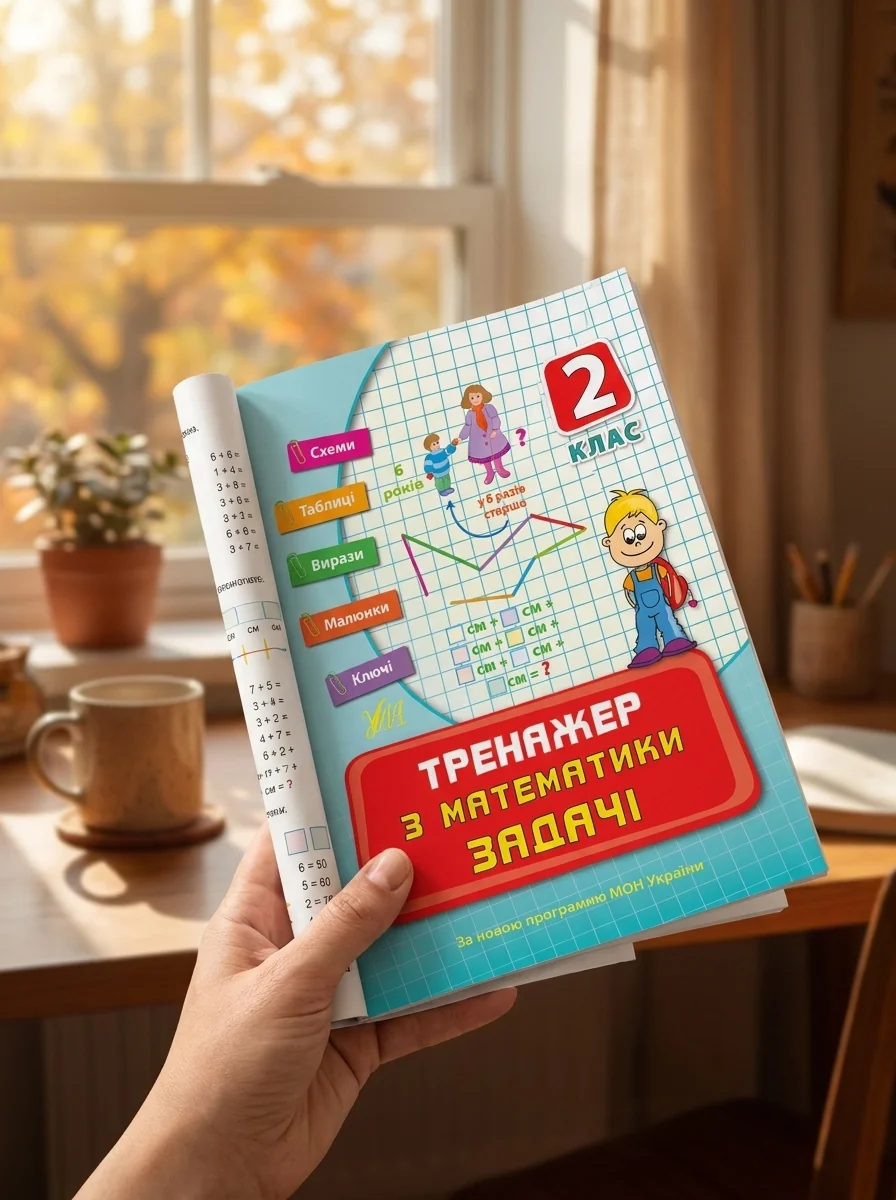 Тренажер з математики. Задачі. 2 клас — Підготовка до школи