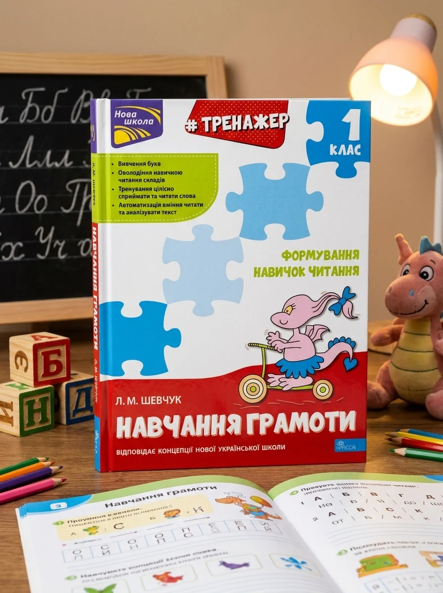Тренажер з навчання грамоти. Формування навичок читання — Вивчення мов