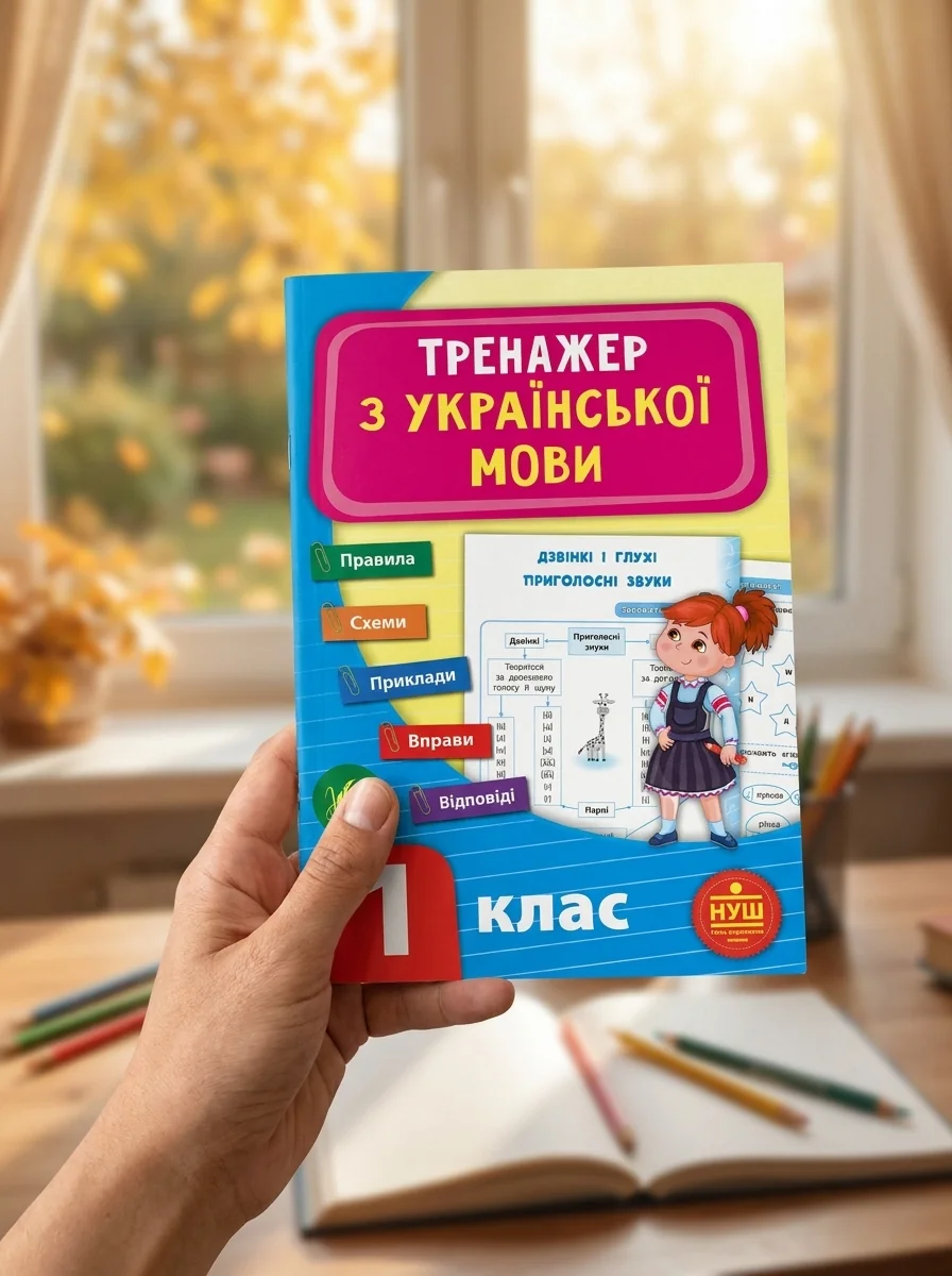Тренажер з української мови. 1 клас (НУШ) — фото 2