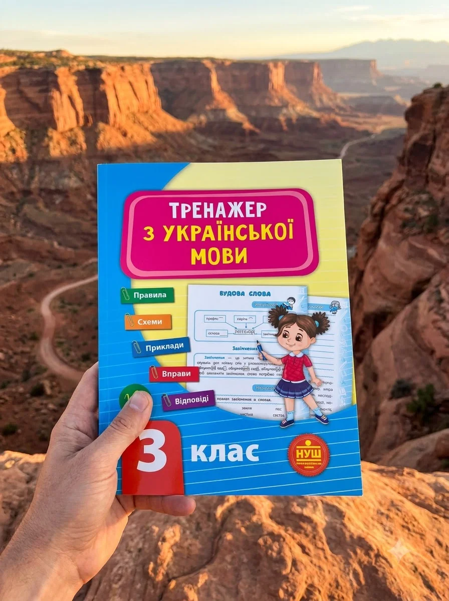 Тренажер з української мови. 3 клас (НУШ) — фото 2