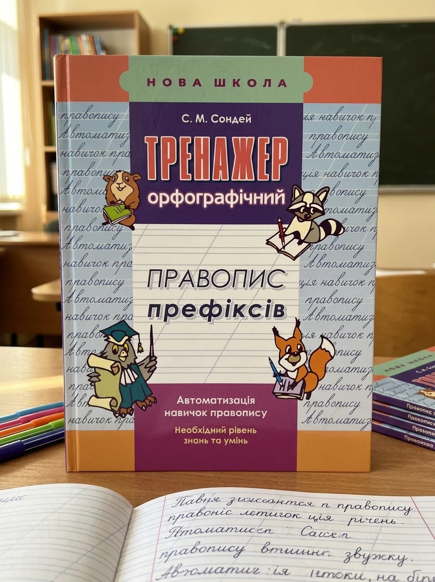 Тренажер з української мови. Правопис префіксів — Вивчення мов