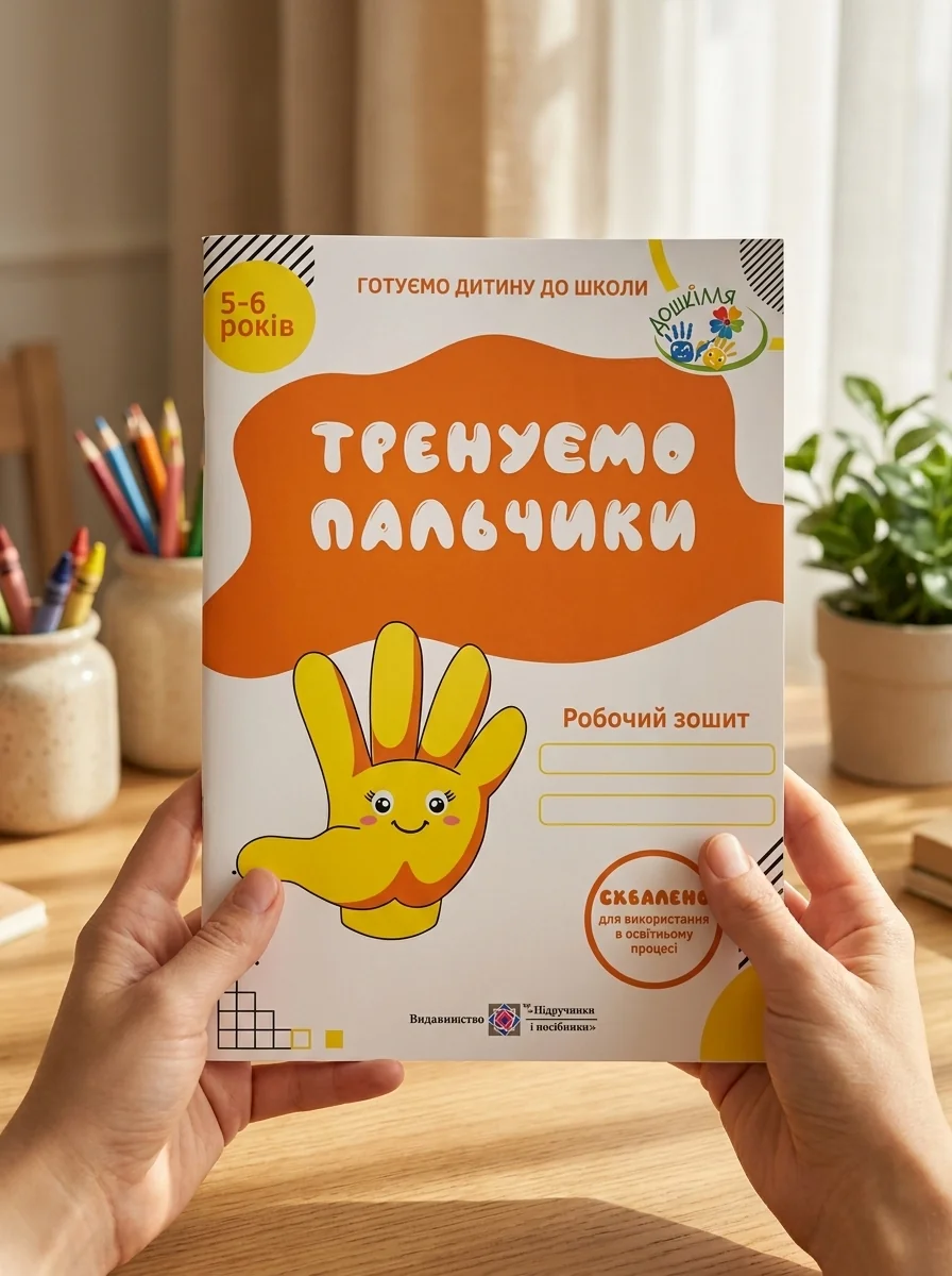 Тренуємо пальчики. Робочий зошит з підготовки руки до письма для дітей 5–6 років — фото 2