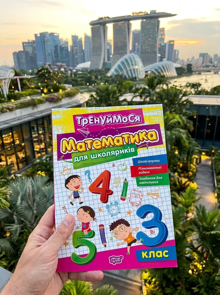 Тренуймося. 3 клас. Математика для школяриків — Дитяча література