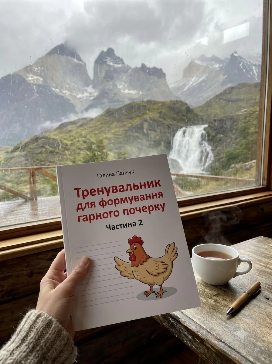 Тренувальник для формування гарного почерку. Частина 2 — Вивчення мов