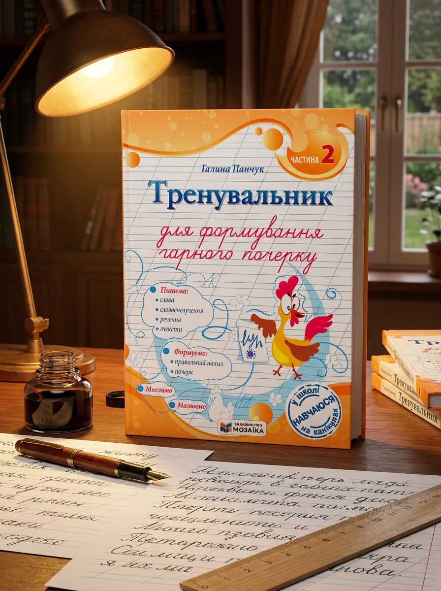 Тренувальник для формування гарного почерку. Частина 2 — Вивчення мов