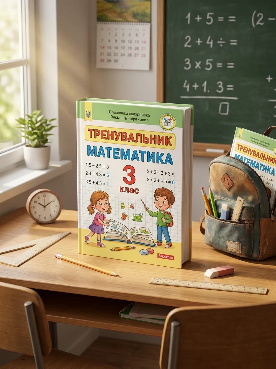 Тренувальник. Математика. 3 клас — Дитяча література