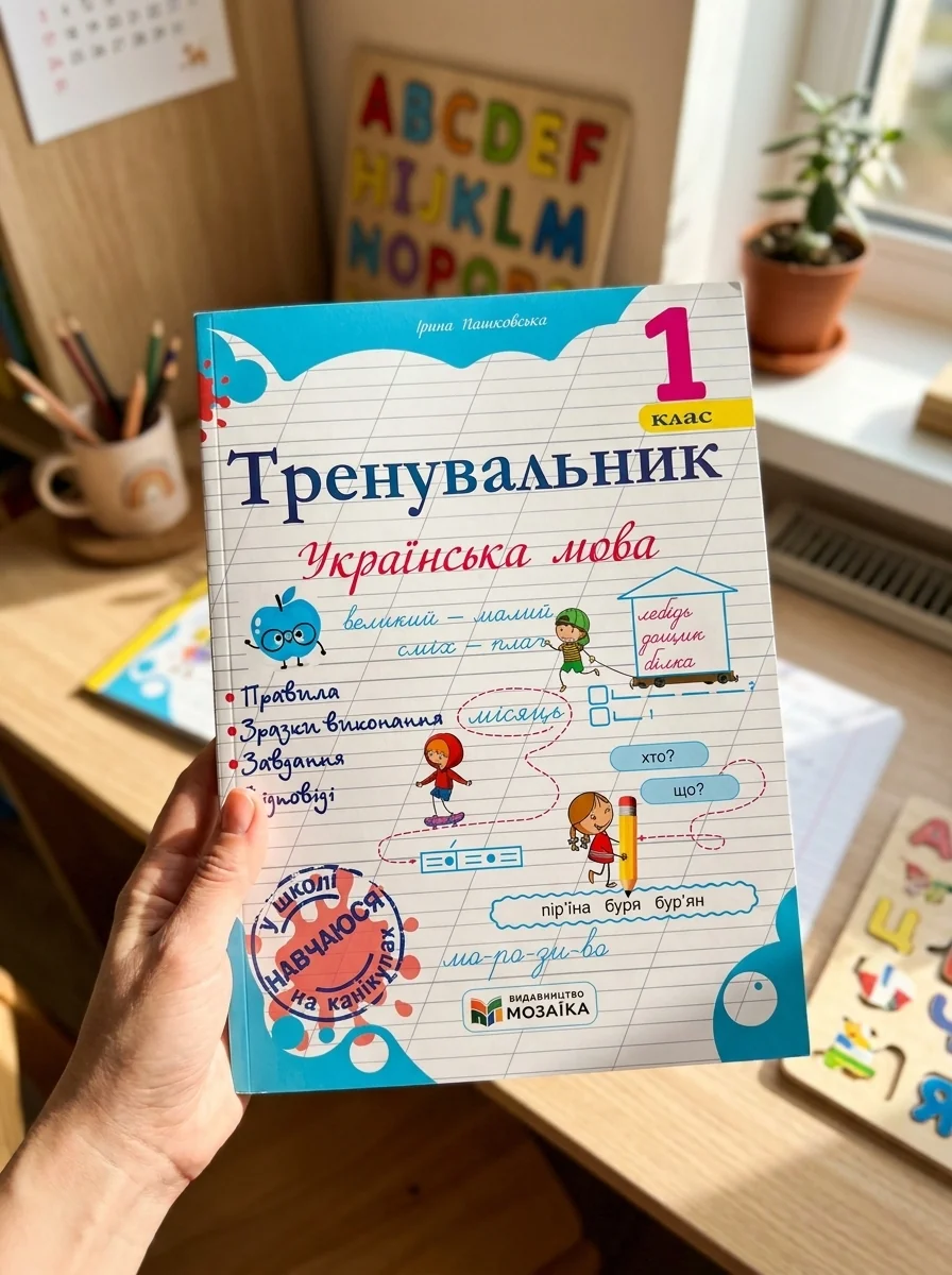 Тренувальник. Українська мова. 1 клас — фото 2