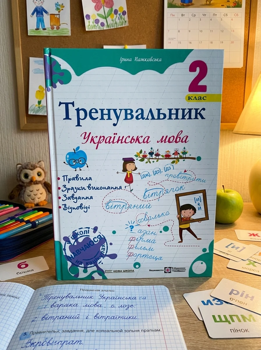 Тренувальник. Українська мова. 2 клас — Вивчення мов