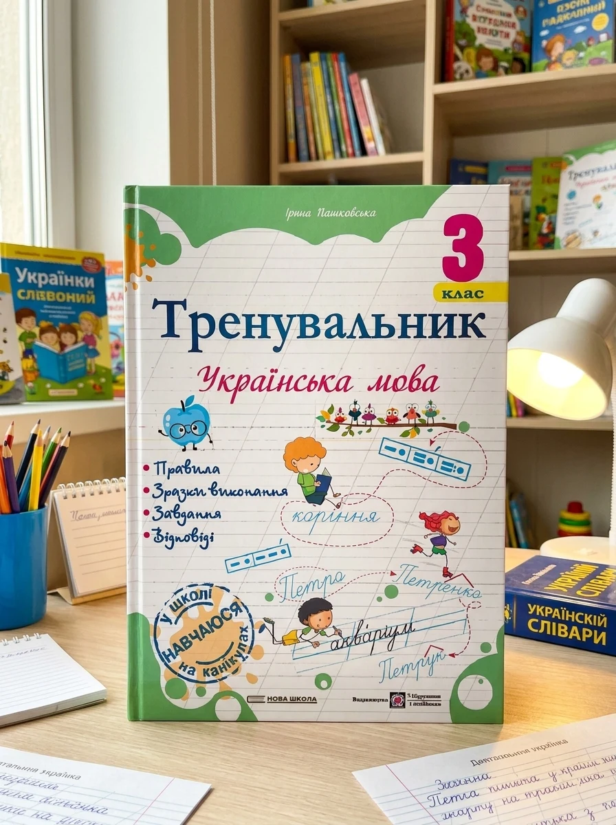 Тренувальник. Українська мова. 3 клас — Вивчення мов