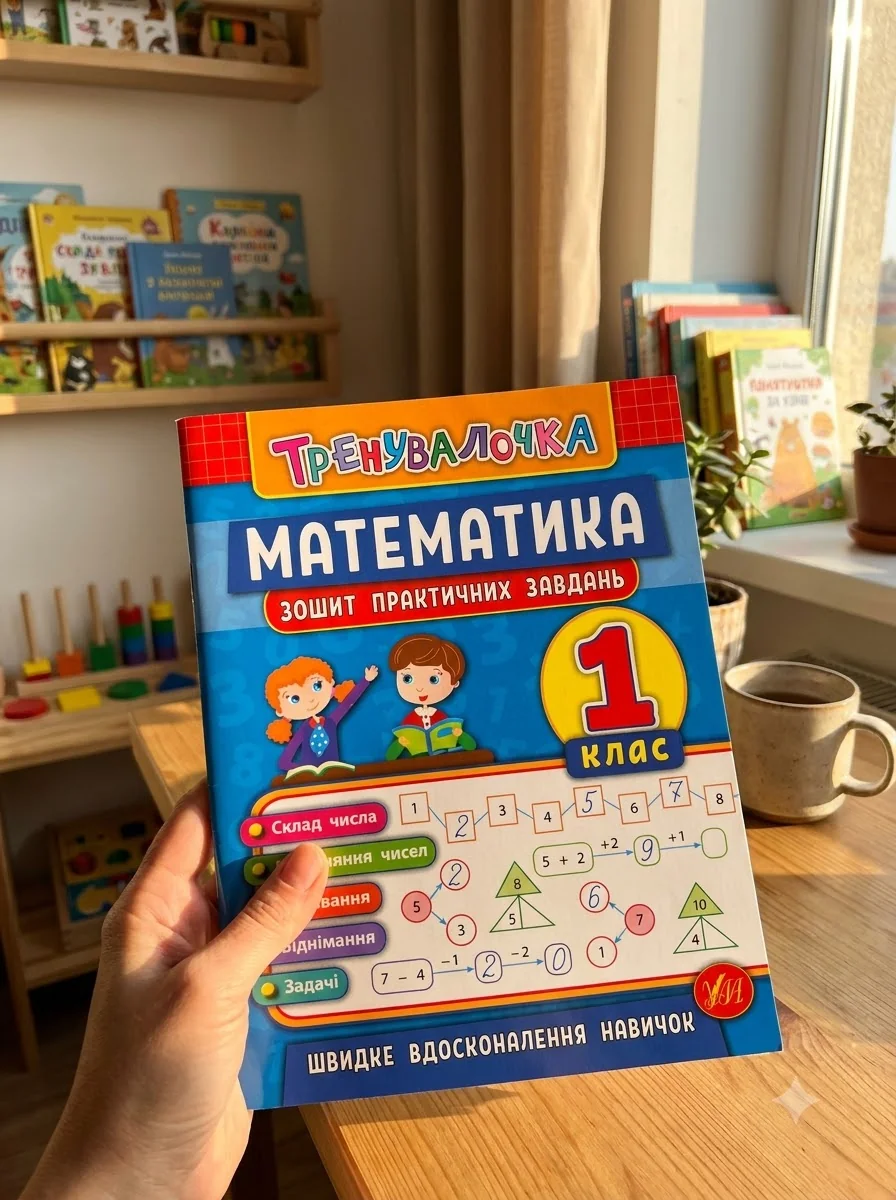 Тренувалочка. Математика. 1 клас. Зошит практичних завдань — фото 2