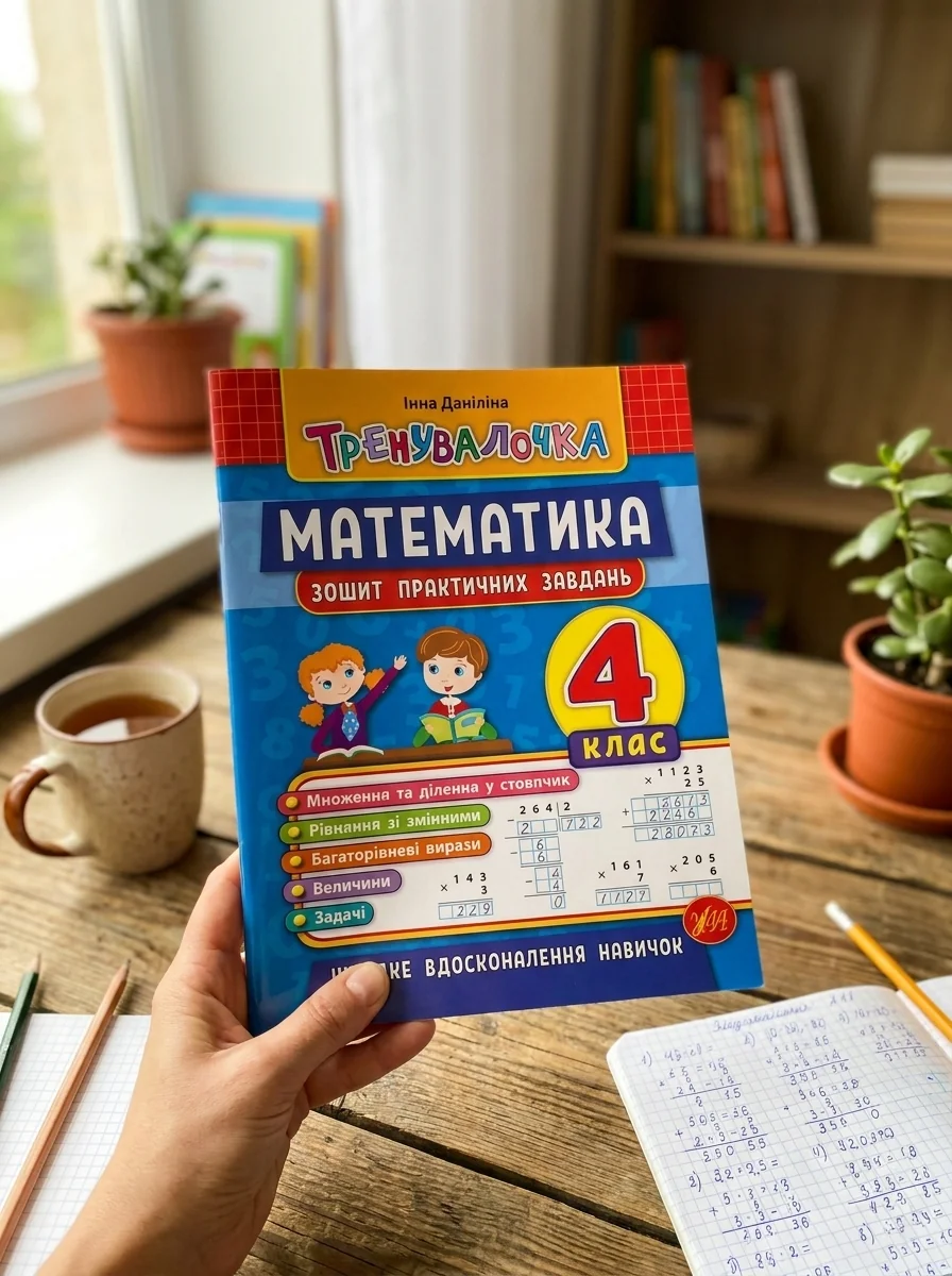 Тренувалочка. Математика. 4 клас. Зошит практичних завдань — фото 2
