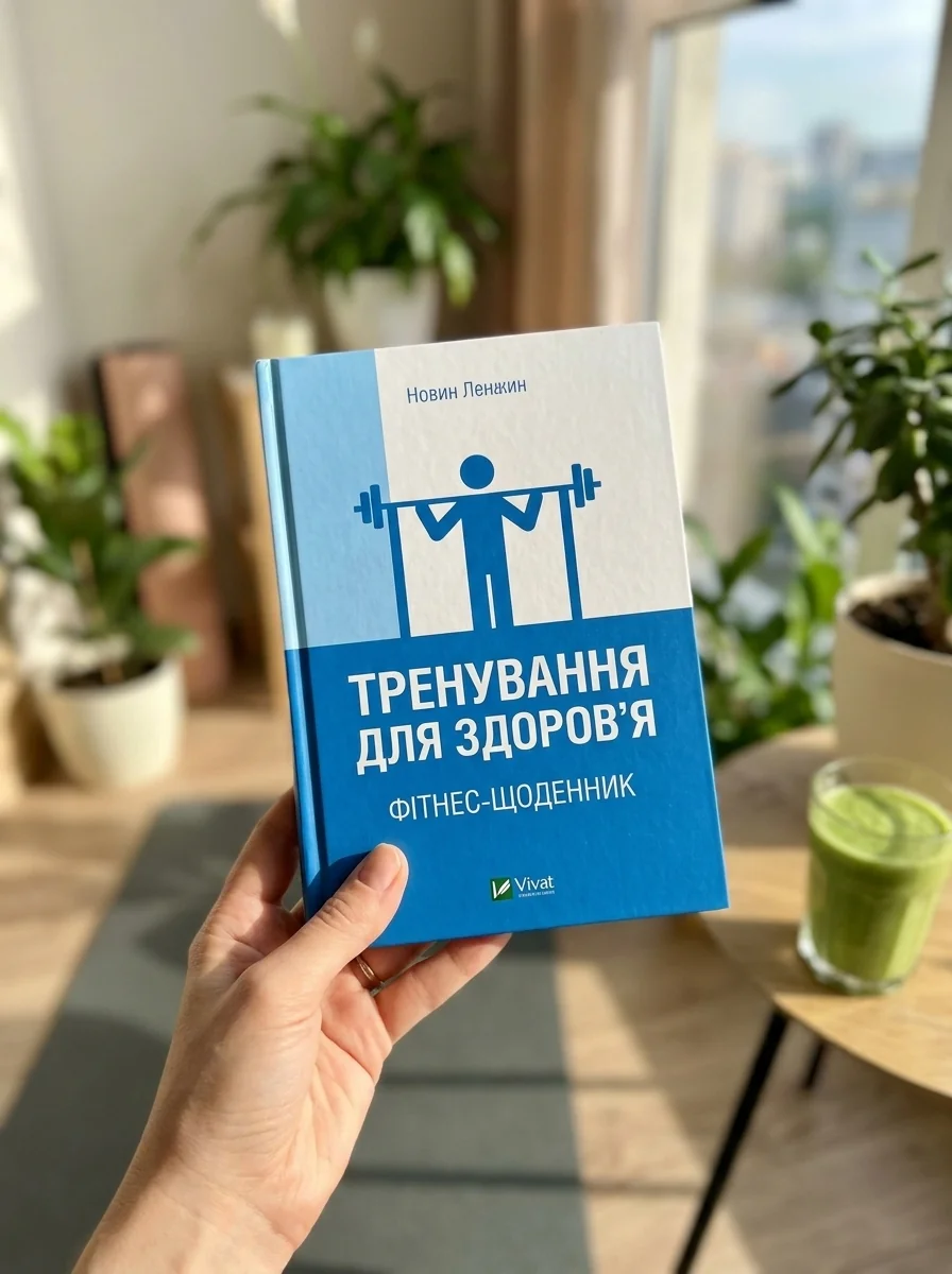 Тренування для здоров’я. Фітнес-щоденник | купити книгу онлайн