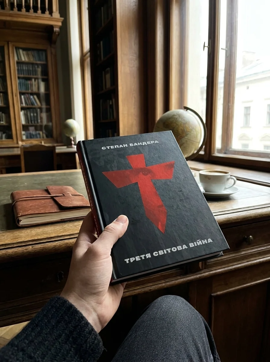 Третя світова війна — Степан Бандера, обкладинка