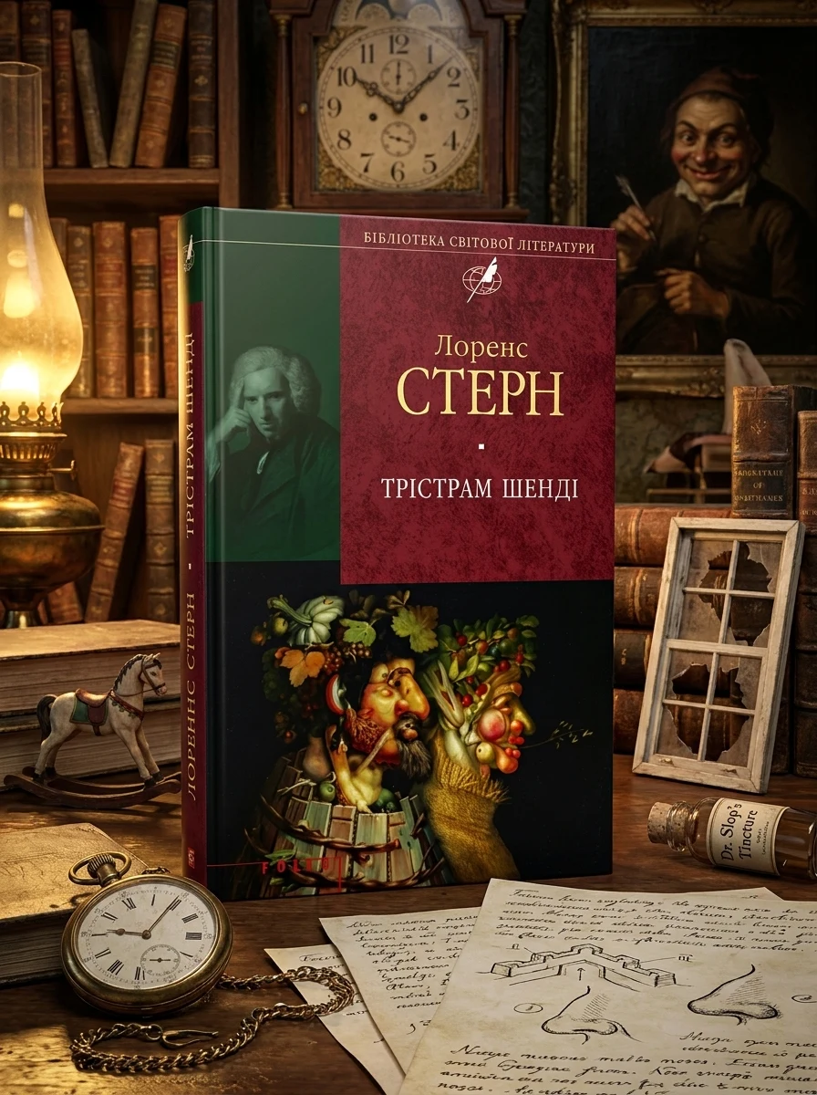 Трiстрам Шендi — Лоренс Стерн, обкладинка