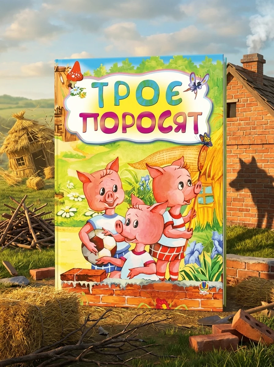 Троє поросят, — Дитяча література