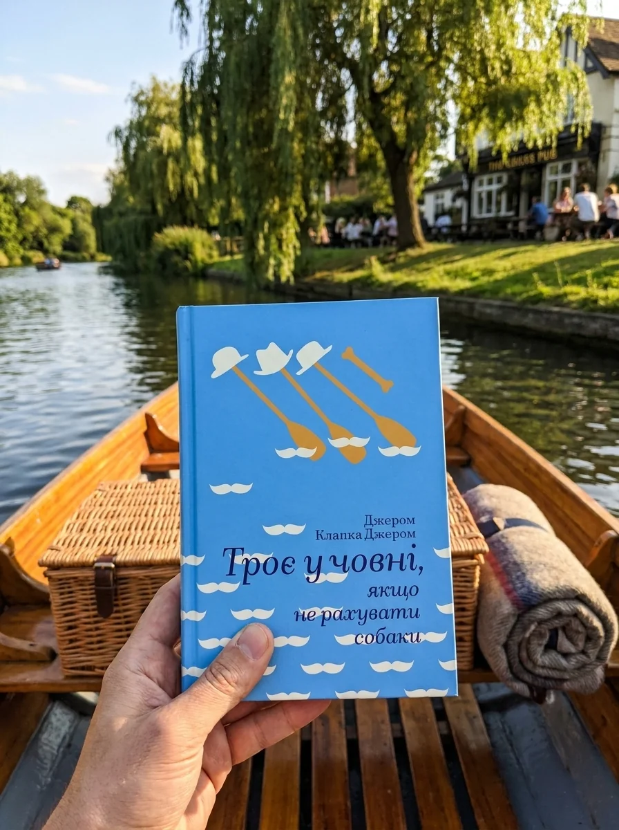 Троє у човні, якщо не рахувати собаки — Класична зарубіжна проза