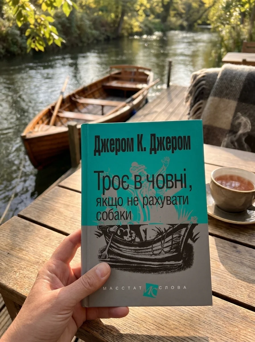 Троє в човні, якщо не рахувати собаки (Маєстат слова) — Класична зарубіжна проза
