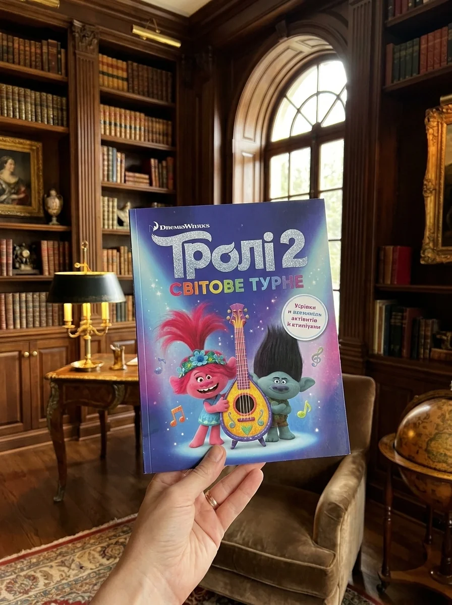 Тролістичні пригоди. Світове турне — Книги з наліпками
