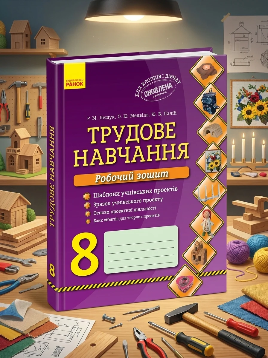 Трудове навчання. 8 клас. Робочий зошит — Вивчення мов