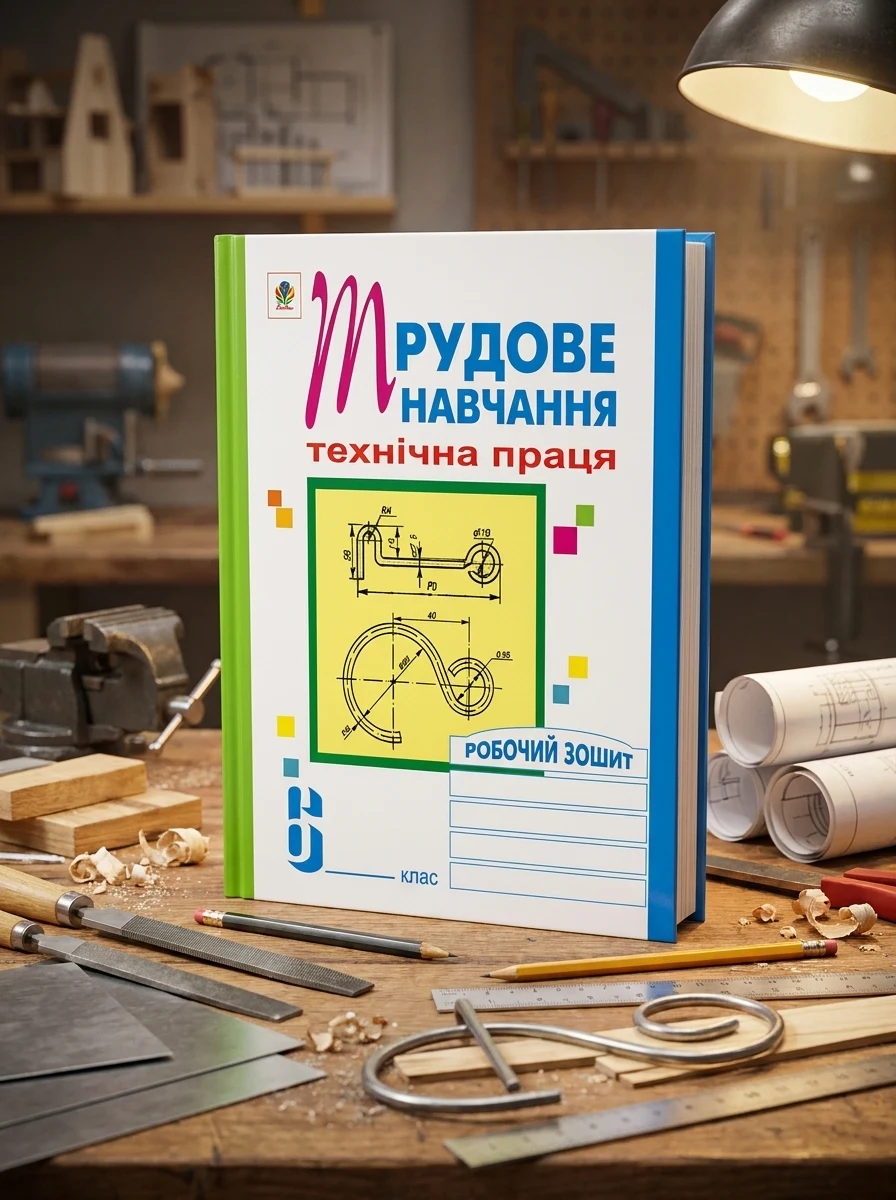 Трудове навчання. Технічна праця. Робочий зошит. 6 клас — Вивчення мов