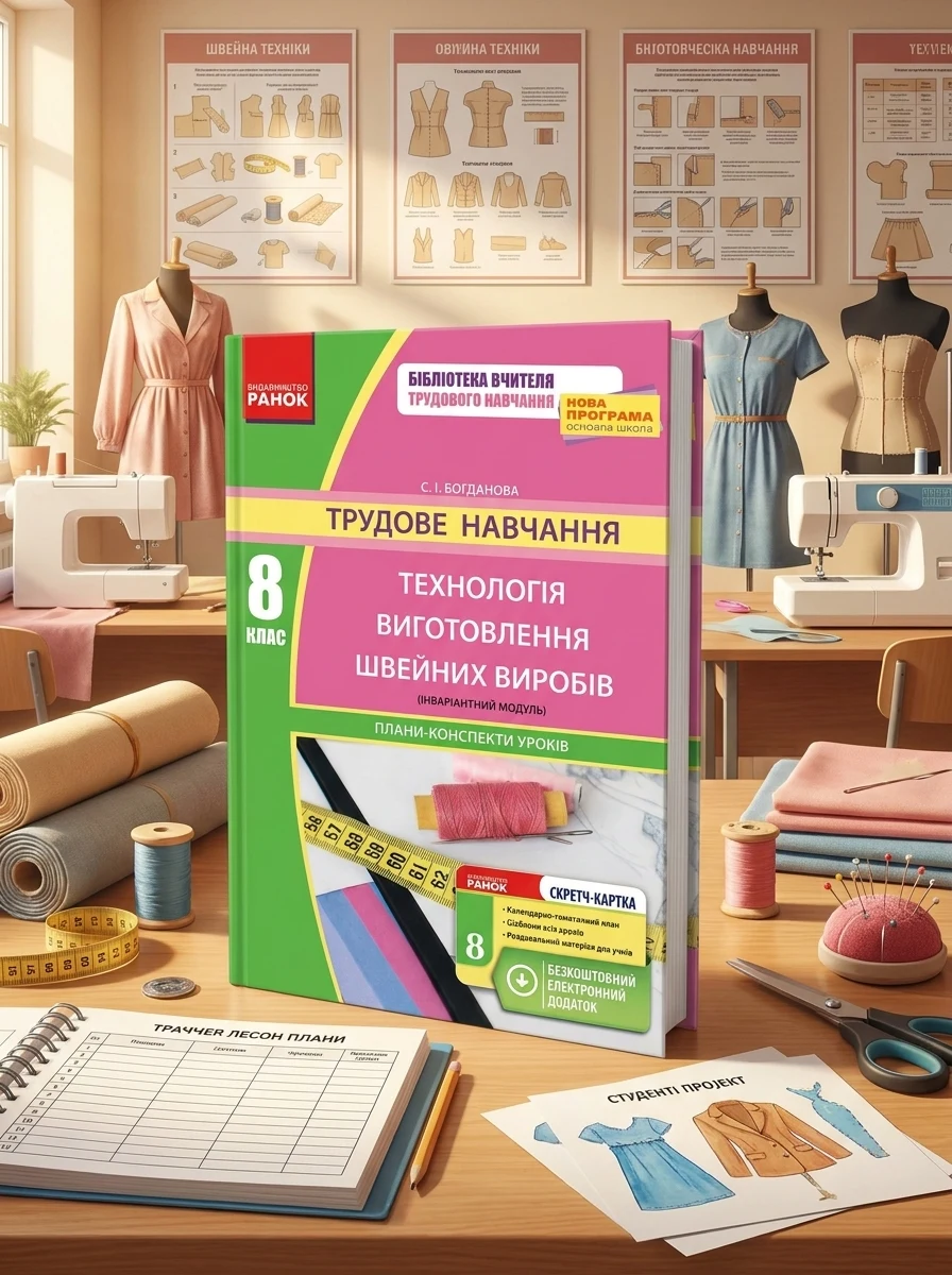 Трудове навчання. Технологія виготовлення швейних виробів. Плани-конспекти уроків. 8 клас — Вивчення мов
