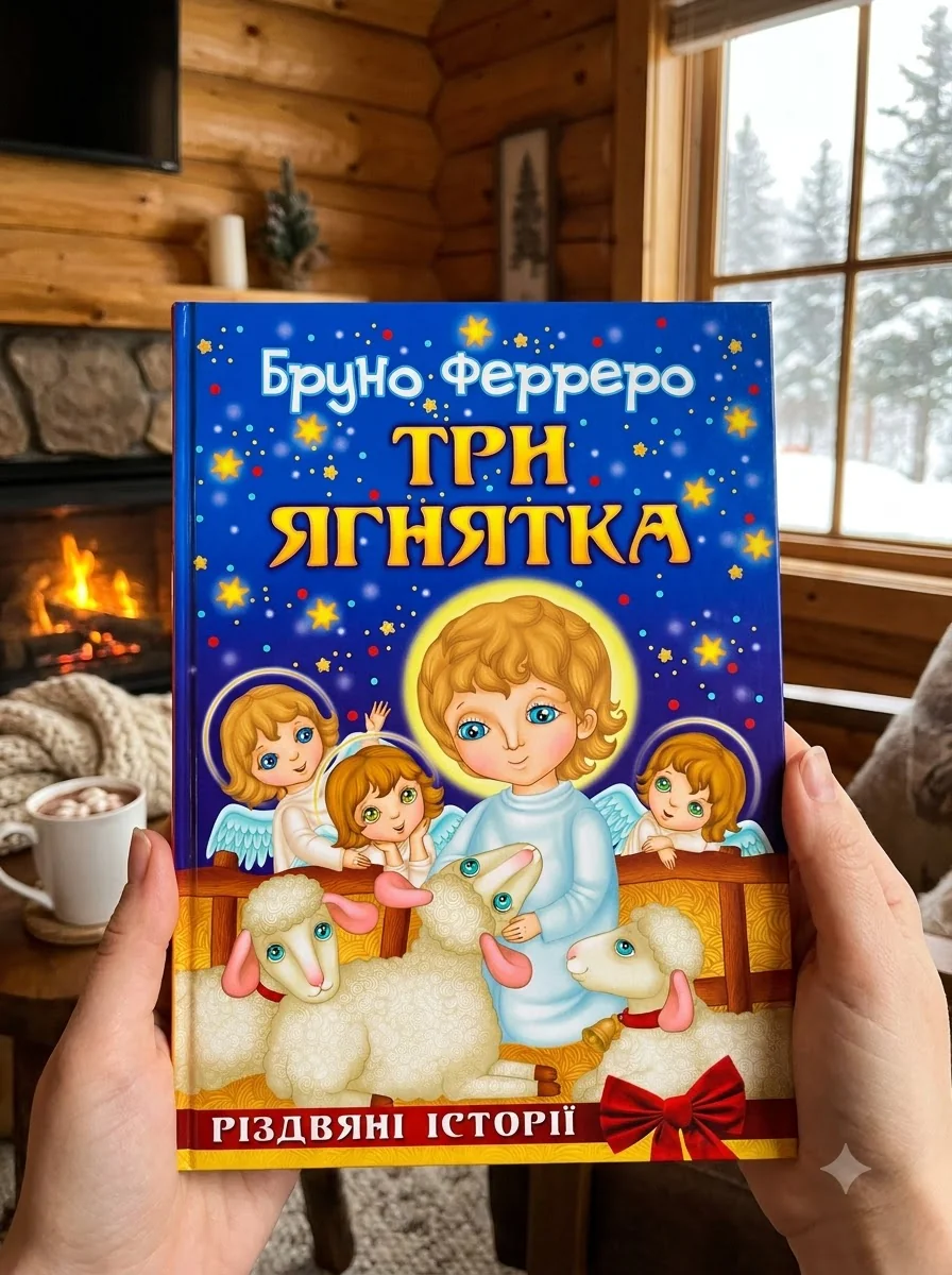 Три ягнятка. Різдвяні історії — Дитяча література