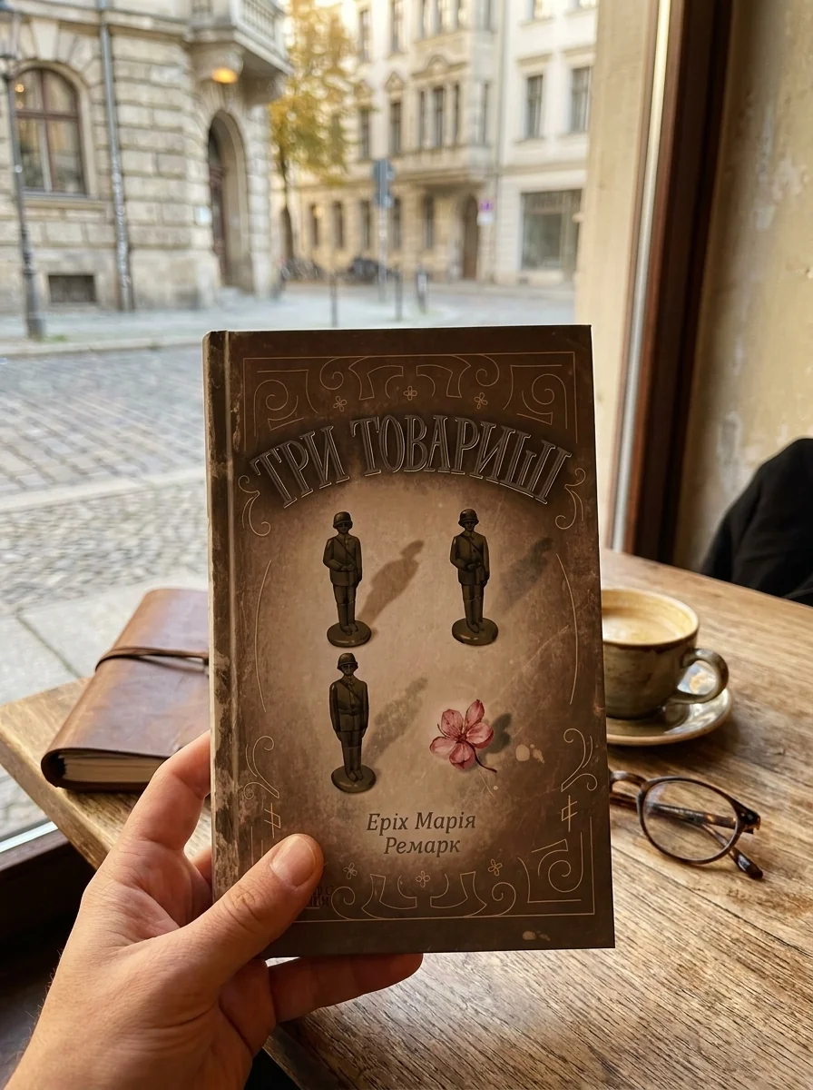Три товариші — Еріх Марія Ремарк, обкладинка
