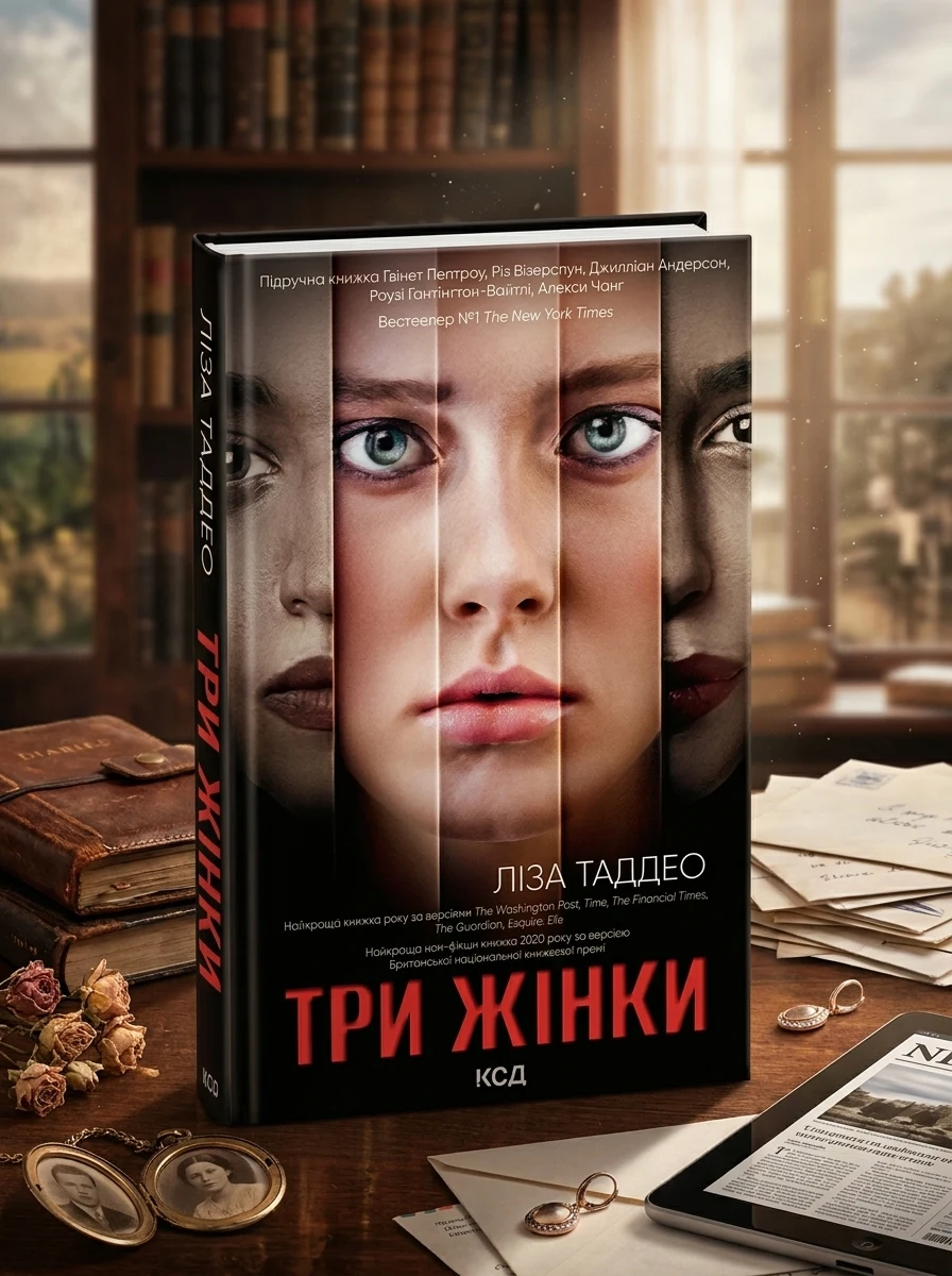 Три жінки — Художня література
