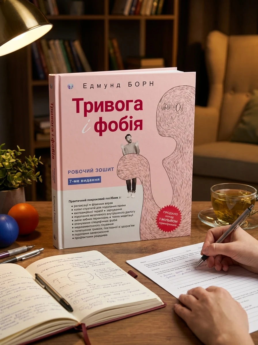 Тривога і фобія. Робочий зошит — Наука та психологія