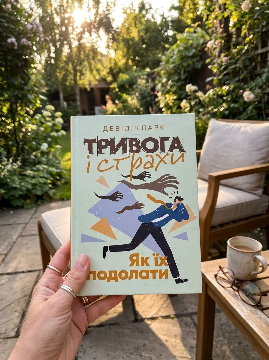 Тривога і страхи. Як їх подолати — Девід Кларк, обкладинка