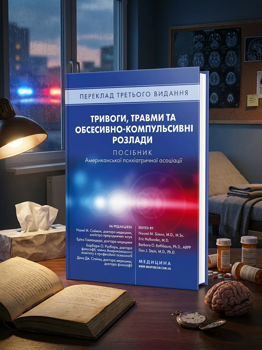 Тривоги, травми та обсесивно-компульсивні розлади: посібник Американської психіатричної асоціації: 3-є видання — Наомі М Саймон, обкладинка