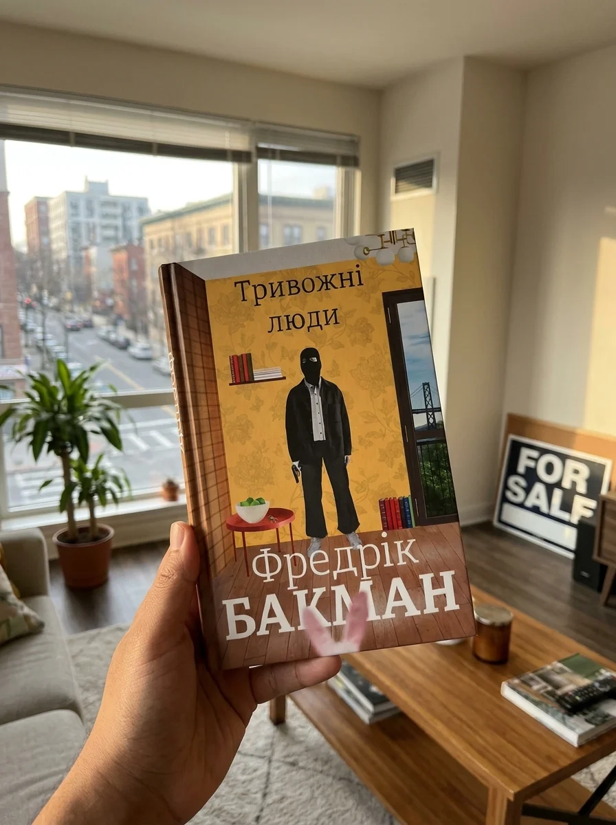ТРИВОЖНІ ЛЮДИ Ф.Бакман #книголав — Художня література