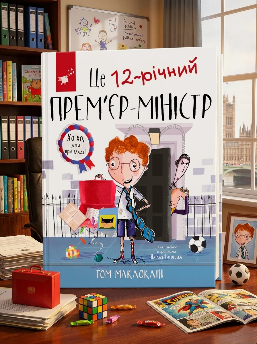 Це 12-річний прем'єр-міністр — Дитяча література