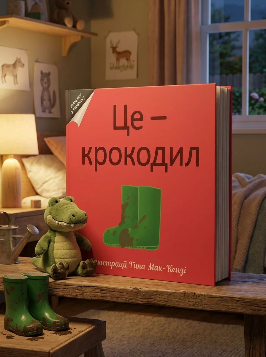 Це - крокодил — Дитяча література