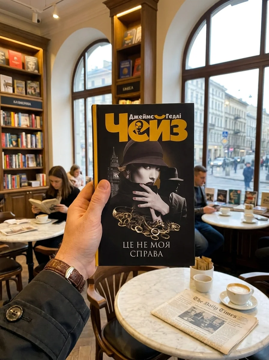 Це не моя справа — Джеймс Гедлі Чейз, обкладинка
