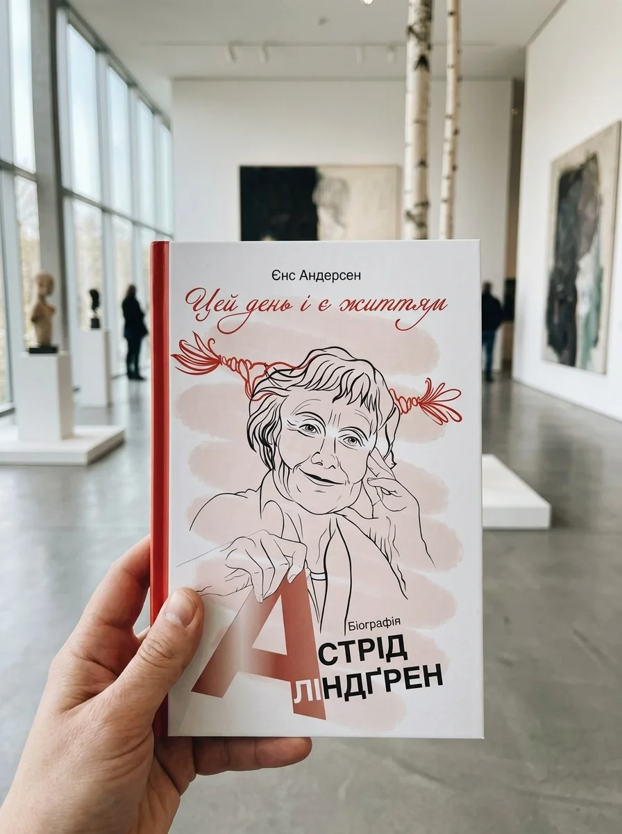 Цей день і є життям. Біографія Астрід Ліндґрен — Андерсен Єнс, обкладинка